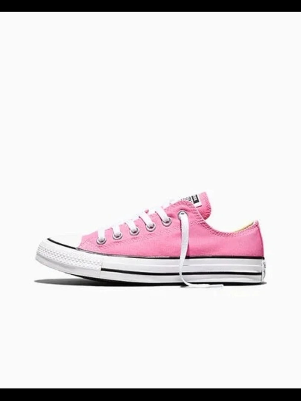 Classic Converse All Star Low-Top Pink Canvas Sneakers for Women